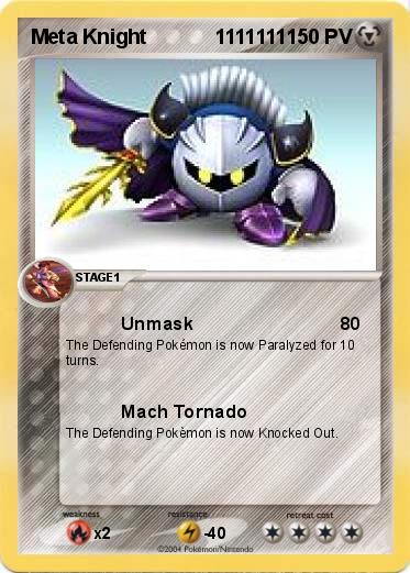 Pokemon Meta Knight            11111111