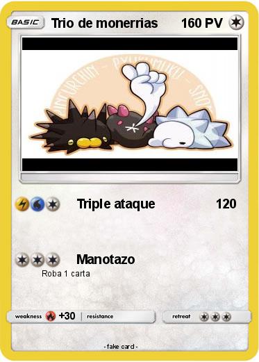 Pokemon Trio de monerrias