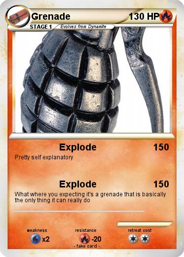Pokemon Grenade