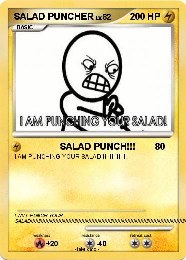 Pokemon SALAD PUNCHER