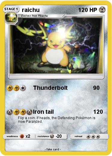 Pokemon raichu