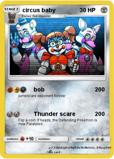 Pokemon circus baby