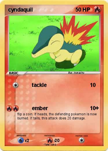 Pokemon cyndaquil
