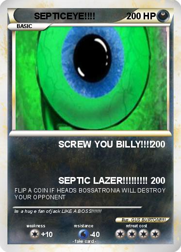 Pokemon SEPTICEYE!!!!