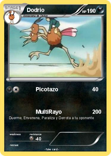 Pokemon Dodrio