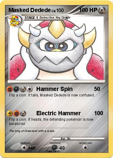 Pokemon Masked Dedede