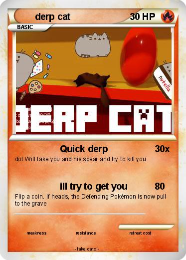 Pokemon derp cat