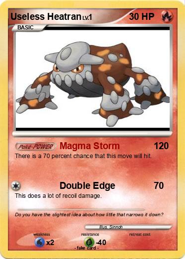 Pokemon Useless Heatran