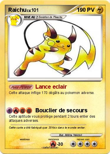 Pokemon Raichu