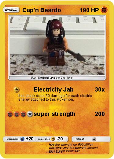 Pokemon Cap'n Beardo