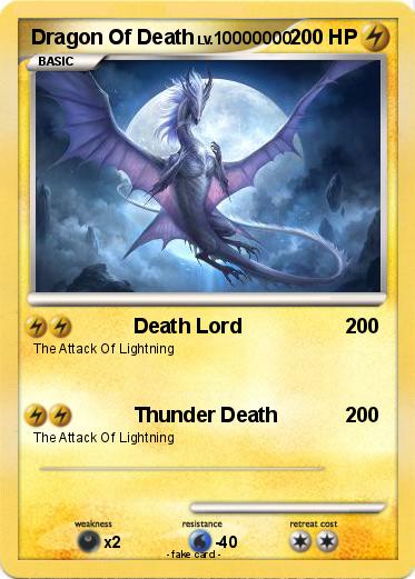 Pokemon Dragon Of Death