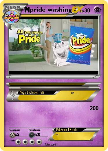 Pokemon pride washing