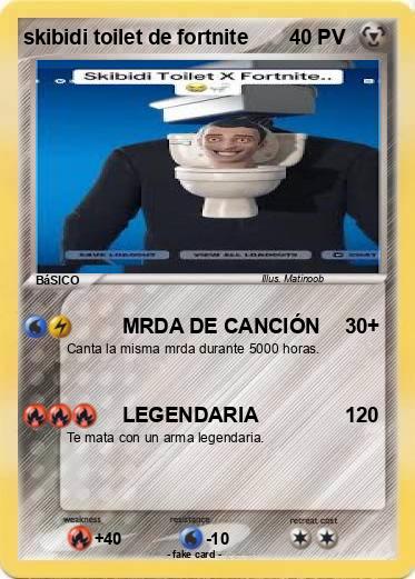 Pokemon skibidi toilet de fortnite