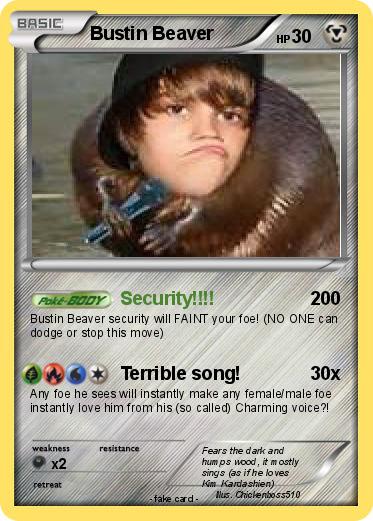 Pokemon Bustin Beaver