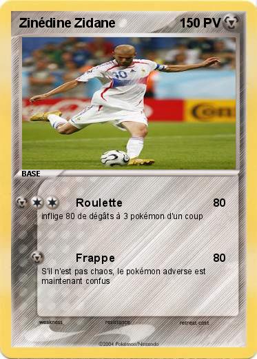 Pokemon Zinédine Zidane 
