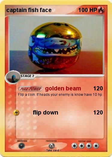 Pokemon captain fish face
