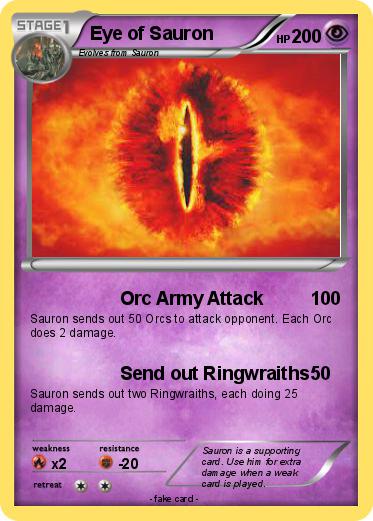 Pokemon Eye of Sauron