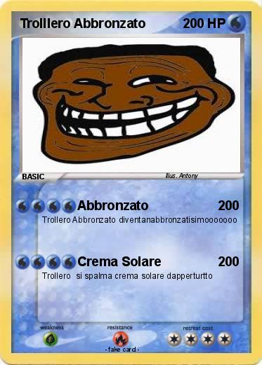 Pokemon Trolllero Abbronzato