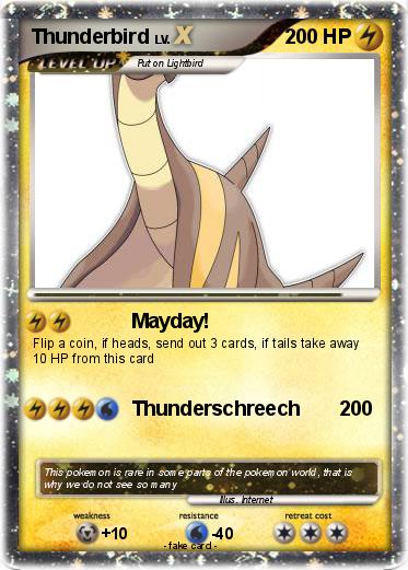 Pokemon Thunderbird