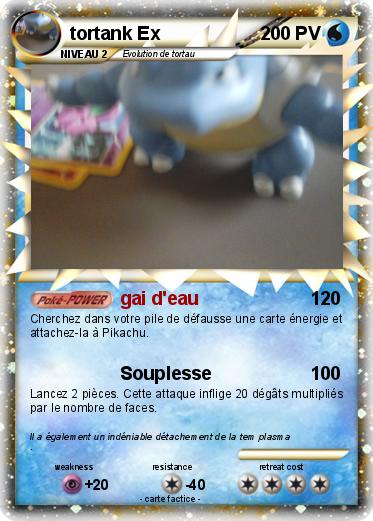 Pokemon tortank Ex
