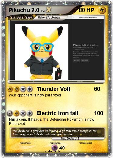 Pokemon Pikachu 2.0