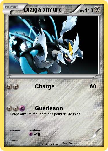 Pokemon Dialga armure