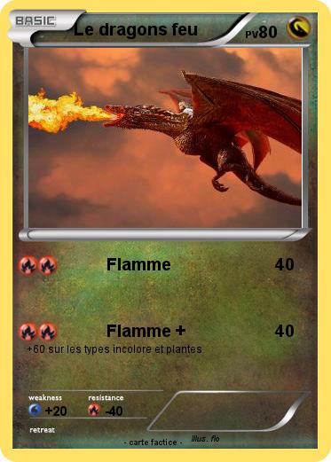 Pokemon Le dragons feu