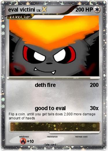 Pokemon eval victini