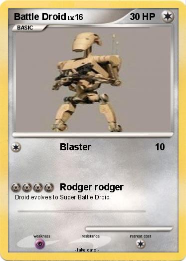 Pokemon Battle Droid