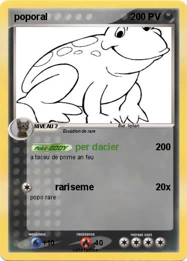 Pokemon poporal