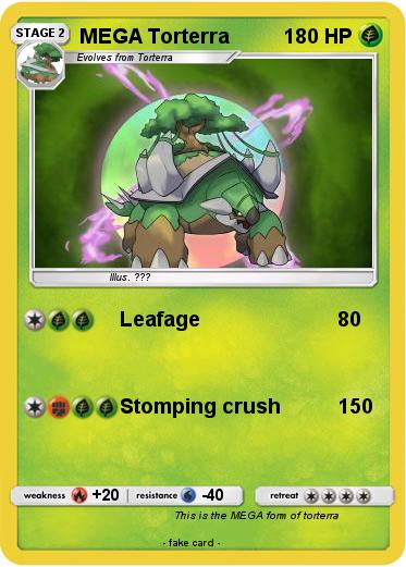 Pokemon MEGA Torterra