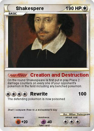 Pokemon Shakespere