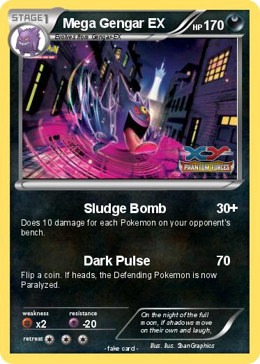 Pokemon Mega Gengar EX