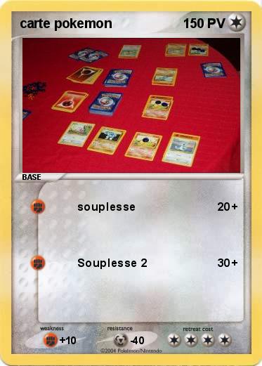 Pokemon carte pokemon