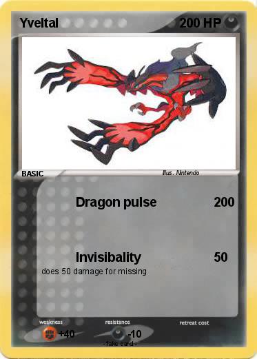 Pokemon Yveltal