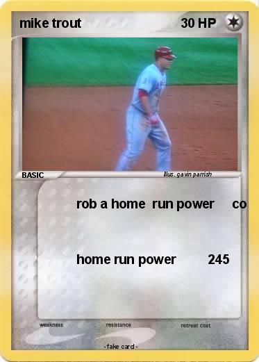 Pokemon mike trout