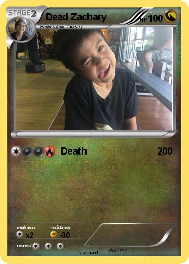 Pokemon Dead Zachary