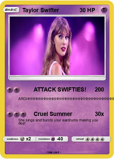 Pokemon Taylor Swifter