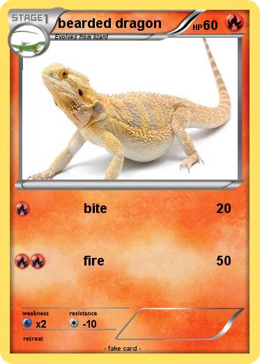 Pokemon bearded dragon