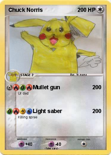 Pokemon Chuck Norris