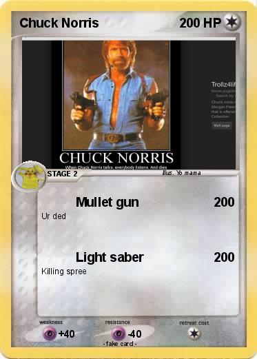 Pokemon Chuck Norris