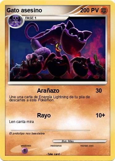 Pokemon Gato asesino