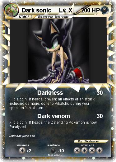 Pokemon Dark sonic     Lv. X