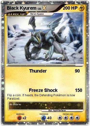 Pokemon Black Kyurem