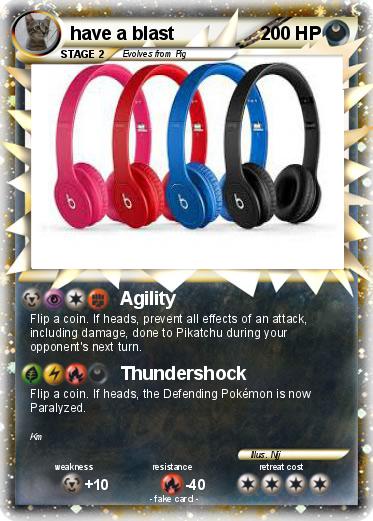 Pokemon have a blast