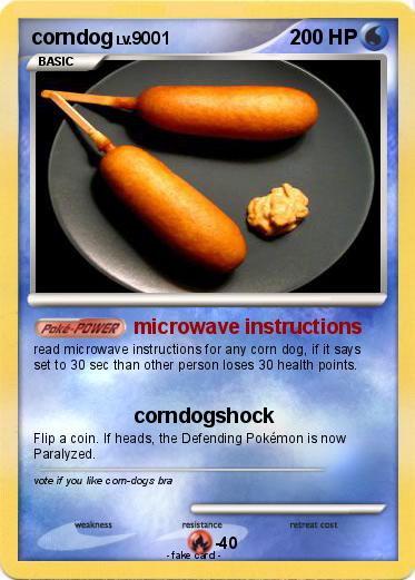 Pokemon corndog