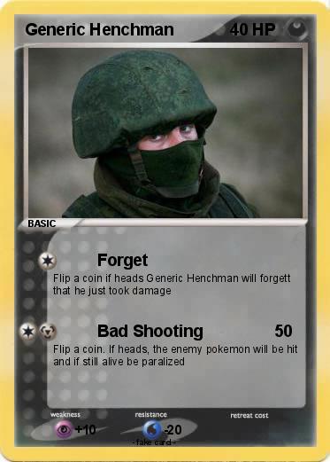 Pokemon Generic Henchman