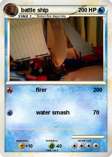 Pokemon battle ship
