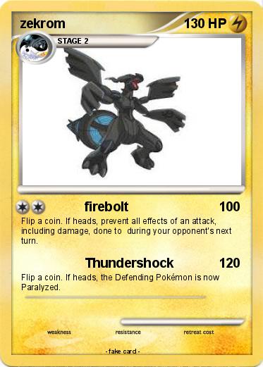 Pokemon zekrom