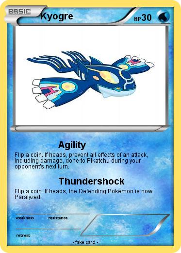 Pokemon Kyogre